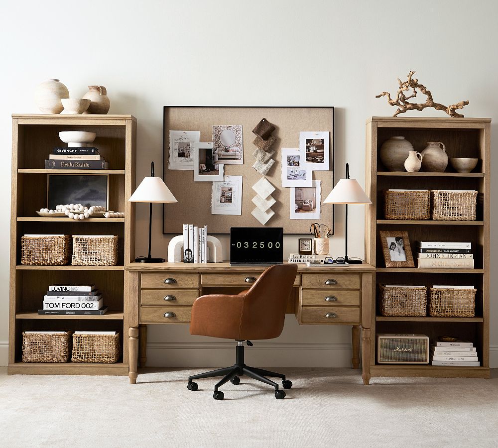 Printer's Keyhole Executive Desk (64") by Pottery Barn