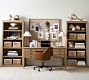 Printer's Keyhole Executive Desk (64")