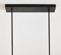 Remington Iron Linear Lantern Chandelier (42")