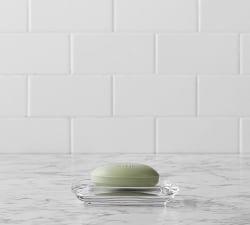 Classic Handcrafted Glass Bathroom Accessories