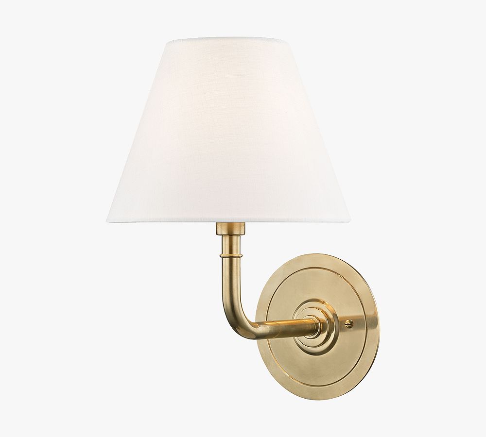 Celia Metal Wall Sconce (8") by Pottery Barn