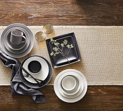 Mason Square Stoneware Salad Plates - Set of 4
