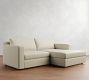 Pacifica Wide Arm Reversible Sleeper Chaise Sectional  (86")