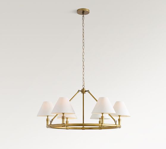Chambers Metal Round Chandelier (36") by Pottery Barn