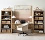 Printer's Keyhole Executive Desk (64")