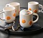 Jack O'Lantern Stoneware Icon Mugs - Set of 2