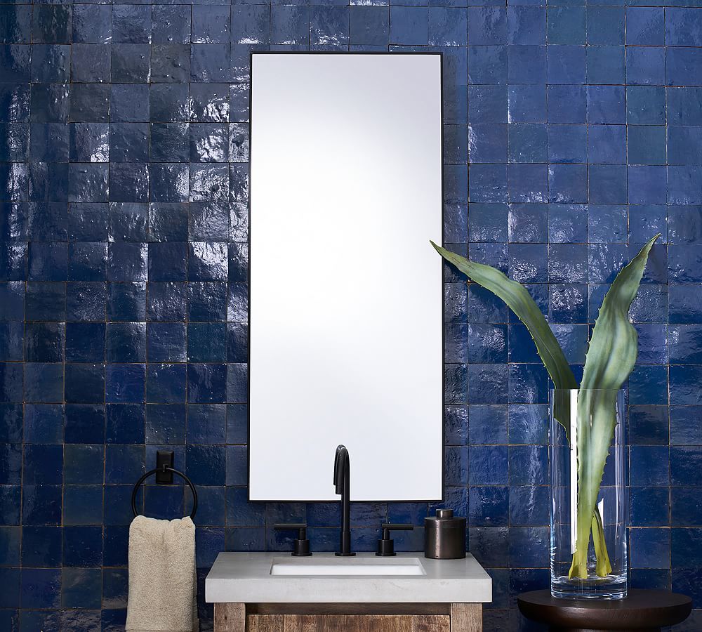 Linden Slim Mirror by Pottery Barn