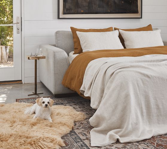 Patton Large Lambskin Hide Rug by Pottery Barn