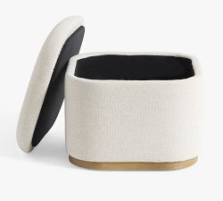 Lawton Upholstered Storage Stool