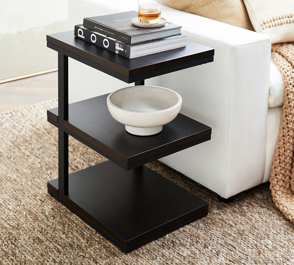 Allen Rectangular Tiered End Table (14") by Pottery Barn