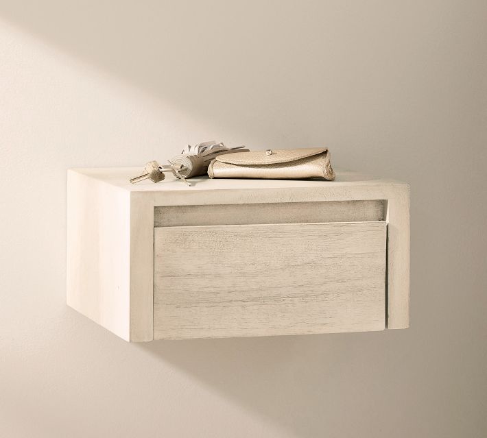 Cayman Single Drawer Shelf - Elegant Storage Solution | Pottery Barn