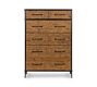 Juno Reclaimed Wood 6-Drawer Tall Dresser (36")