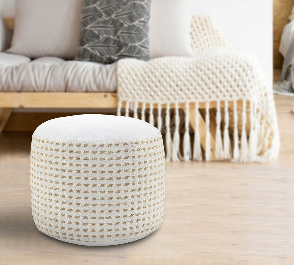 Gavi Jute Pouf by Pottery Barn