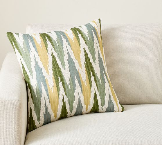 Kravet Ikat Pillow Cover