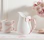 LoveShackFancy Stoneware Bow Pitcher