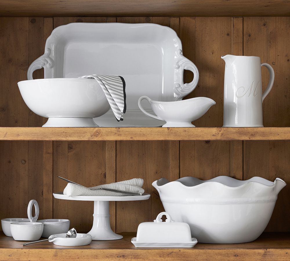 Monique Lhuillier Arles Serveware Collection by Pottery Barn