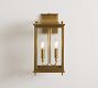Belvedere Metal Outdoor Double Sconce (16")