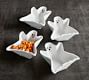Gus the Ghost Stoneware Snack Bowls - Set of 4