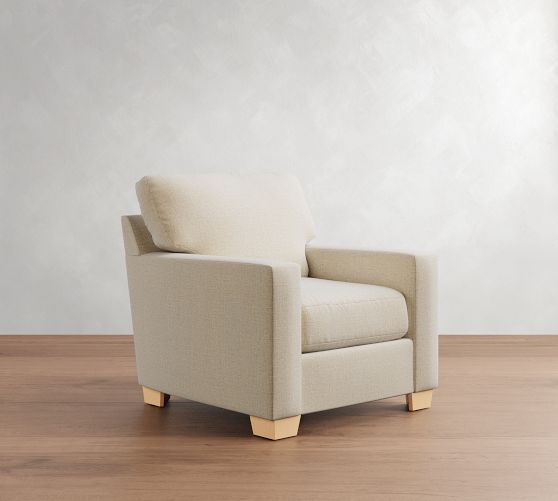 Buchanan Modern Square Arm Chair by Pottery Barn