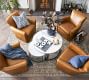 Delaney Round Marble Nesting Coffee Tables