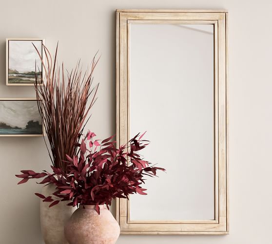 Field Wood Rectangle Mirror