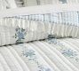 LoveShackFancy Rosette Embroidered Quilt