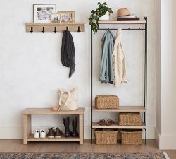 Modern Farmhouse Shoe Bench