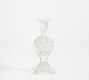 LoveShackFancy Cut Glass Ball Candle Holder