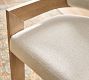 Modern Farmhouse Upholstered Dining Armchair