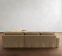 Sierra Slipcovered 3-Piece L-Shaped Wedge Sectional (137"&ndash;147")