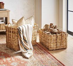 Artisan Rustic Handcrafted Basket Collection