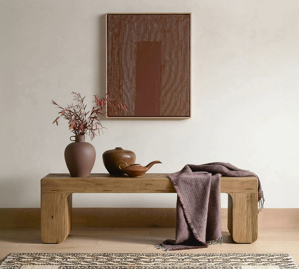Brauer Reclaimed Wood Bench (60") by Pottery Barn