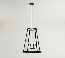 Open Box: Manor Outdoor Tapered Pendant (20") - Bronze