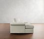 Westwood Roll Arm Slipcovered Double Chaise Sectional (177"&ndash;197")
