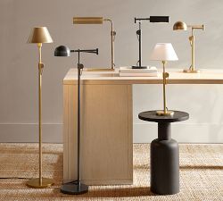 Sherman Metal Dome Articulating Task Table Lamp (22")