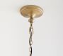 Lockhart Forged-Iron Indoor/Outdoor Chandelier (36")