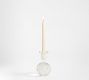 LoveShackFancy Cut Glass Ball Candle Holder