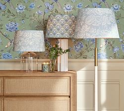 Kravet Tapered Drum Rose Toile Shade (15"-20")