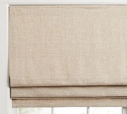 Open Box: Emery Linen Light Filtering Shade, 38"W x 48"L - Oatmeal