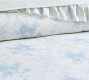 LoveShackFancy Belgian Flax Linen Rose Duvet Cover