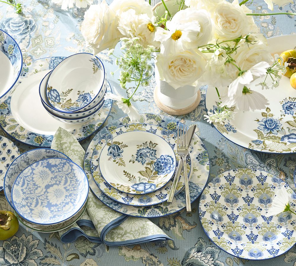 Kravet Arboretum Stoneware Dinnerware Sets by Pottery Barn
