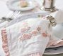 LoveShackFancy Floral Embroidered Lace Napkins - Set of 4