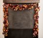 Faux Pomegranate &amp; Pinecone Wreath &amp; Garland