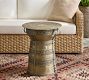 Frog Drum Metal Outdoor Side Tables (12"-25")