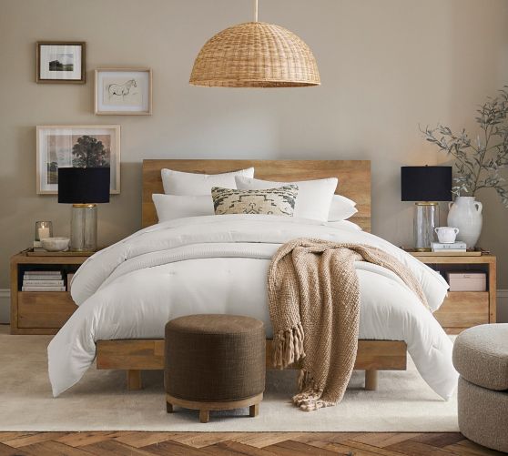 Dream Brushed Cotton Sateen Comforter by Pottery Barn