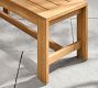 Malibu Teak Outdoor Dining Bench (48")