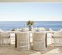 Pomona Concrete &amp; Acacia Rectangular Outdoor Dining Table (86")