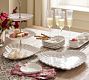 Heirloom Scalloped Heart Stoneware Serveware Collection