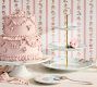 LoveShackFancy Garden Floral Porcelain Cake Stand
