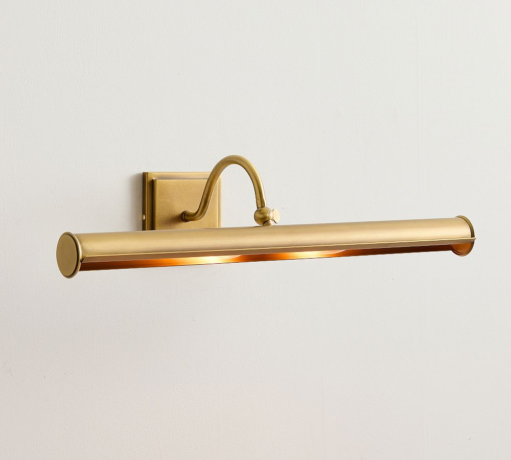 Palmer Metal Picture Light Sconce (15"-24") by Pottery Barn